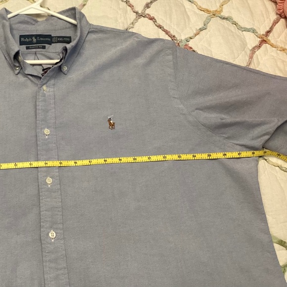 Ralph Lauren XXL short sleeve cotton dress shirt - Picture 4 of 5